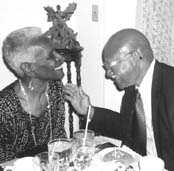 Frank and Dona Irvin celebrate their 63rd wedding anniversary in 2000
