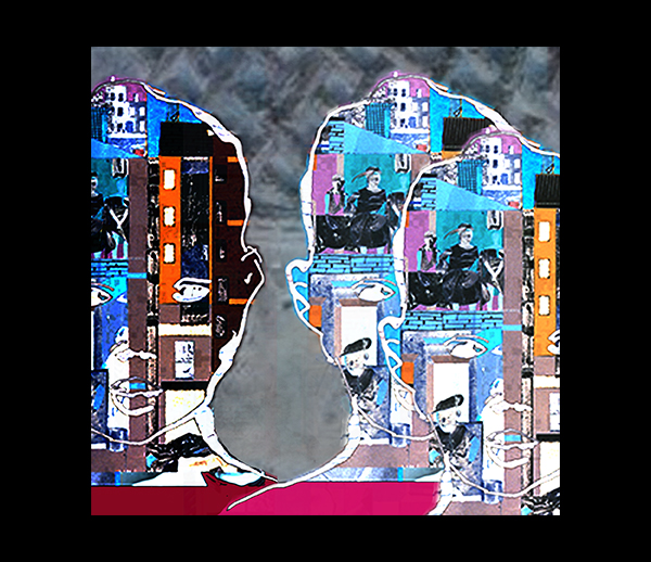 Vibrant Girl with Big Oba Merged Inverted