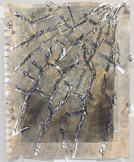 art by Nell Painter:  Arrived New Names 2