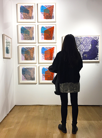 Display of work at the Brodsky Center Display of work by Nell Painter produced and shown at the Brodsky Center