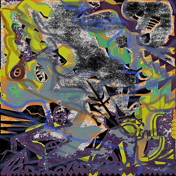 Nell Painter 1 art by Nell Painter: Nell Painter 1, Similar to Douglas Inverted Colored 2 in Vol. 28, 2015