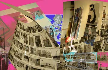 Nell's studio at the Rhode Island School of Design