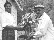 Nell and Frank in East Stoneham, Maine, 1992
