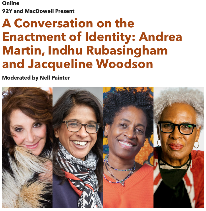 92Y and McDowell Present - A Conversation on the Enactment of Identity 92Y and McDowell Present - A Conversation on the Enactment of Identity