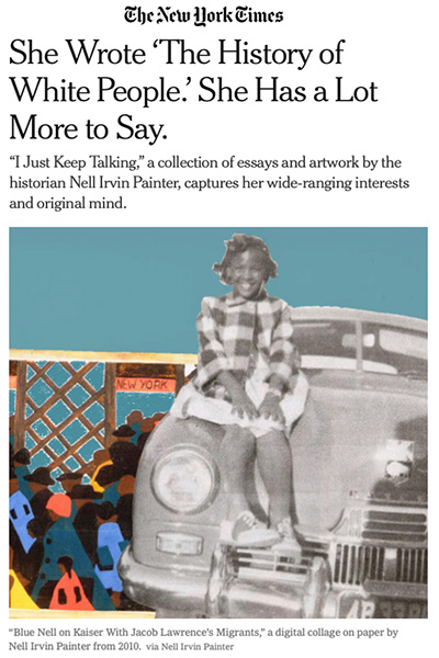 NYT: She Wrote 'The History of White People.' She Has a Lot More to Say