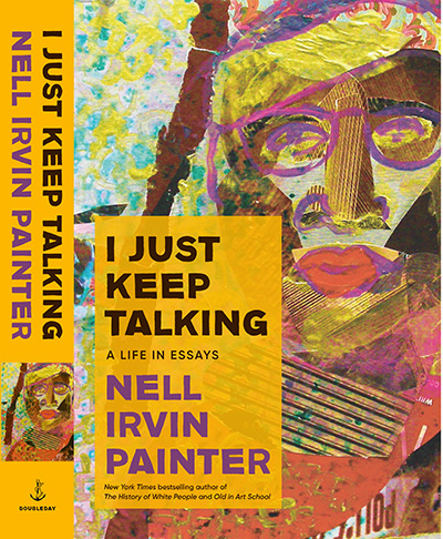 I just keep talking book  dust cover with spine